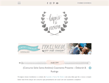Tablet Screenshot of lapisdenoiva.com